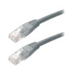 Патч-корд KINGDA RJ45, UTP, cat.5e, 0.25m, 24AWG, CU, сірий (KD-PAUT3025GY)