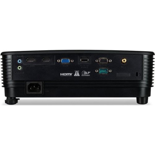 Проектор Acer X1229, DLP, XGA, 4800Lm, 20000:1, 1.96-2.15, 5/10/15, 3W, HDMI, USB-A, USB-B, RCA, RS232 (MR.JXG11.001)