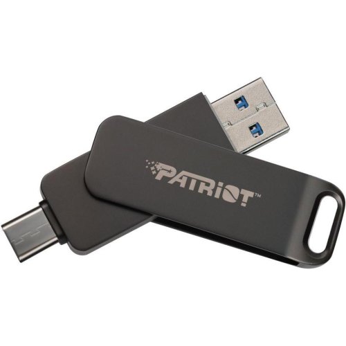 USB флеш Patriot RAGE R550 128GB USB 3.2 Gen 1 Swing Type-A/Type-C (PE128GR550DSAD)