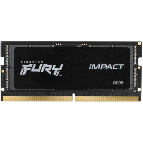 Модуль пам'яті для ноутбуків Kingston Impact 32GB (2x16) DDR5 6000MHz sodimm (KF560S38IBK2-32)