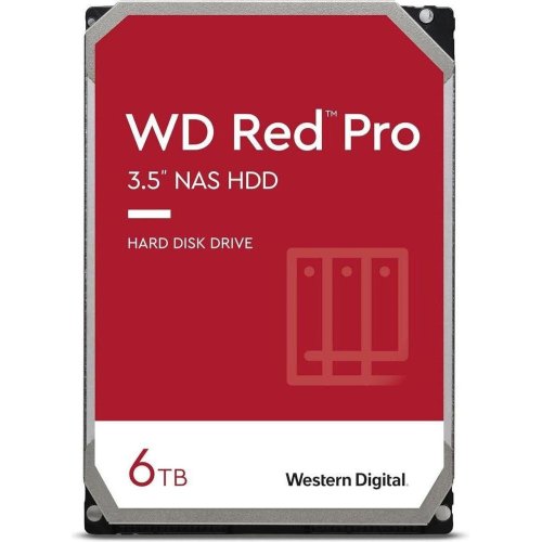 Жорсткий диск WD Red Pro 6TB, 3.5, SATA III, 7200/256Mb (WD6005FFBX)