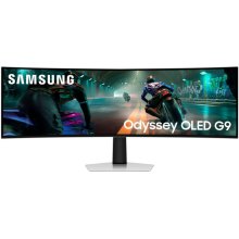Монітор ігровий Samsung LS49DG910SIXCI 49 OLED, вигнутий, 5120x1440, 144Гц