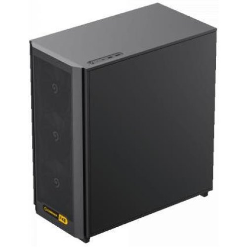 Корпус GAMEMAX F46 Dark, без блоку живлення, Midi ATX, ITX, Support BTF, Tempered Glass, Mesh, USB