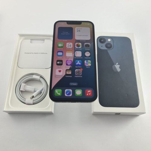 Смартфон iPhone 13 256GB Midnight, Model A2633 USED **