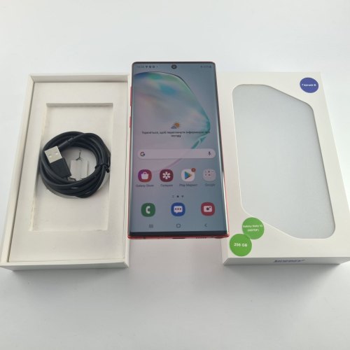 Смартфон Samsung Galaxy Note 10 (N970F) 256Gb Red (SM-N970FZRDSEK) USED **