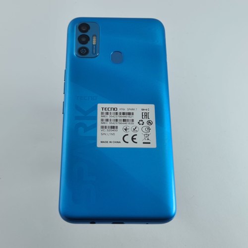 Смартфон TECNO Spark 7 64 GB Morpheus Blue USED **