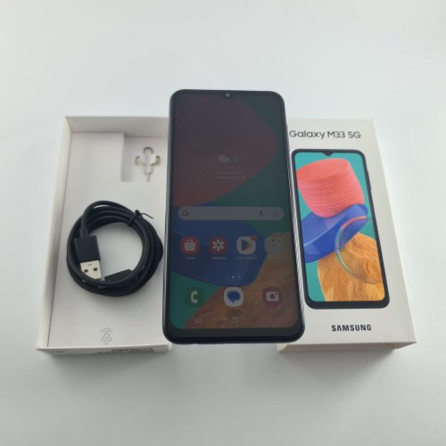 Смартфон Samsung Galaxy M33 (M336B) 128Gb Blue (SM-M336BZBGSEK) USED **