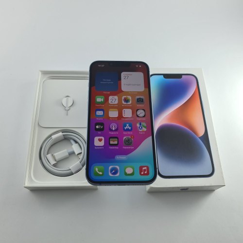 Смартфон iPhone 14 256GB Blue,Model A2882 USED **
