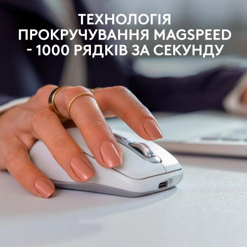 Миша бездротова Logitech MX Anywhere 3S Pale Grey (910-006959)