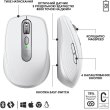 Миша бездротова Logitech MX Anywhere 3S Pale Grey (910-006959)