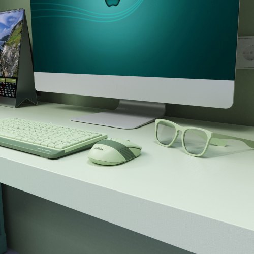 Миша бездротова A4Tech FB10C Matcha Green