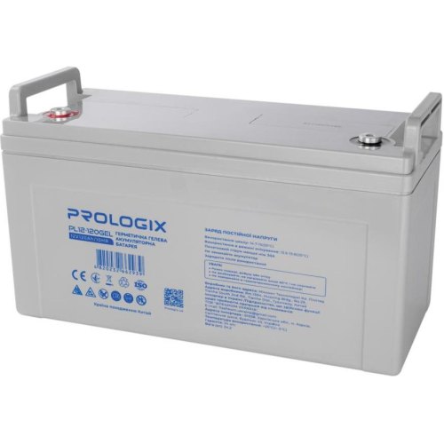 Акумуляторна батарея Prologix, GEL, 12V, 120Ah (PL12-120GEL)