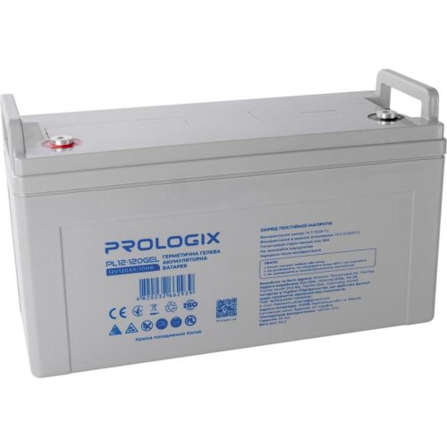 Акумуляторна батарея Prologix, GEL, 12V, 120Ah (PL12-120GEL)
