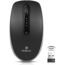 Миша бездротова REAL-EL RM-455W Black (EL123200047)