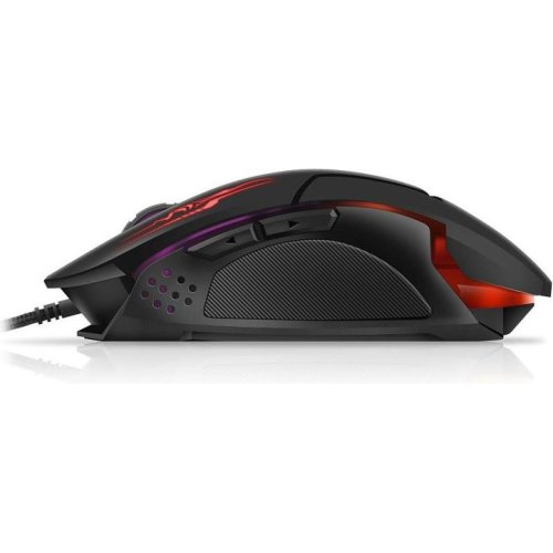 Миша дротова, ігрова REAL-EL RM-520 Gaming Black (EL123200020)