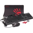 Комплект дротовий (клавіатура, миша) A4Tech Bloody B1700 Black