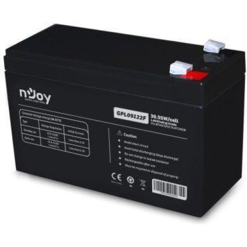 Акумуляторна батарея Njoy GPL09122F, AGM, 12V, 9Ah (BTVACIUOCTA2FCN02B)