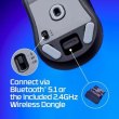 Миша бездротова, ігрова HyperX Pulsefire Haste 2 mini Black (7D388AA)