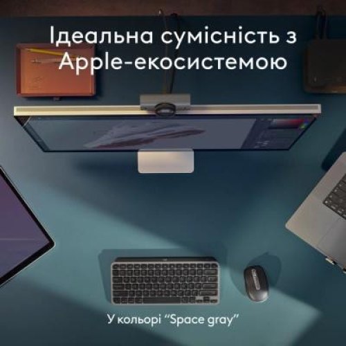 Миша бездротова Logitech MX Anywhere 3S for Mac Space Grey (910-006947)