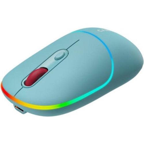 Миша бездротова Canyon MW-22 Dual Band RGB Wireless Dark Cyan (CNS-CMSW22DC)