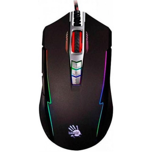 Миша дротова, ігрова A4Tech Bloody P93s Black