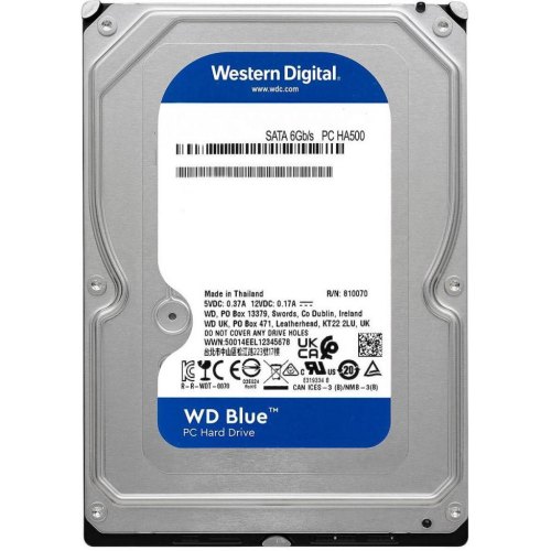 Жорсткий диск WD Blue 2TB SATA 5400rpm 64MB (WD20EARZ)