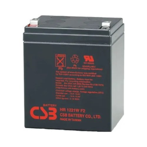 Акумуляторна батарея CSB, AGM, 12V, 5Ah (HR1221WF2/04409)
