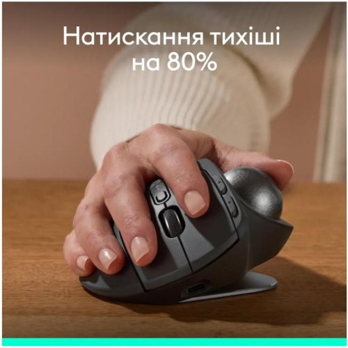 Миша бездротова Logitech MX Ergo S Graphite (910-007260)
