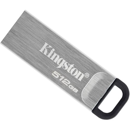 USB флеш Kingston DataTraveler Kyson 512GB USB3.2 Silver/Black (DTKN/512GB)