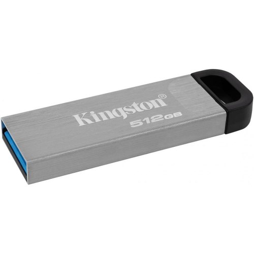 USB флеш Kingston DataTraveler Kyson 512GB USB3.2 Silver/Black (DTKN/512GB)