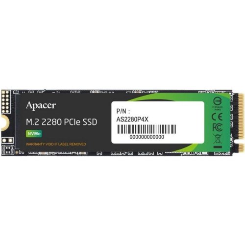 Накопичувач SSD M.2 Apacer AS2280P4X 256GB M.2 2280 PCIe 3.0 x4 3D TLC (AP256GAS2280P4X-1)