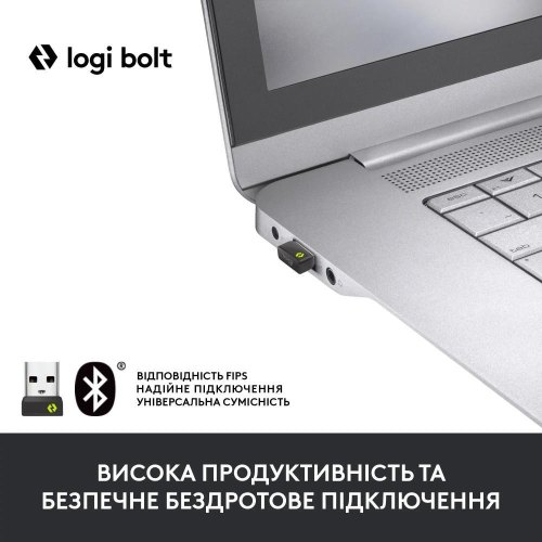 Миша бездротова Logitech Ergo M575 Mouse Graphite (910-006221)