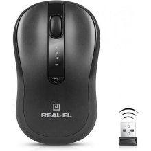 Миша бездротова REAL-EL RM-450W Black (EL123200046)