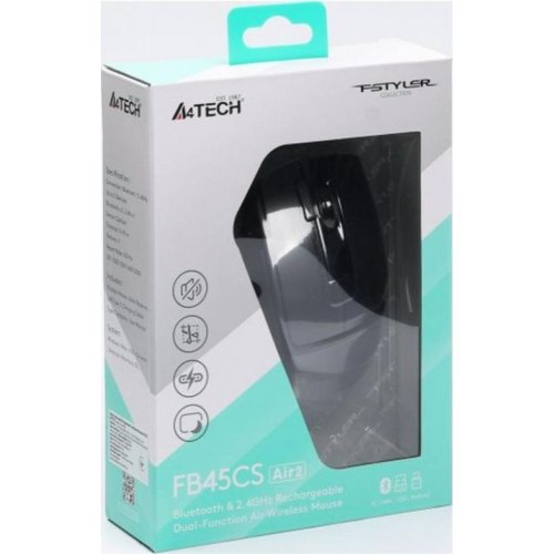 Миша бездротова A4Tech Fstyler FB45CS Air2 Stone Grey