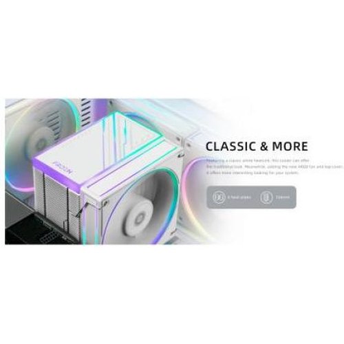 Кулер для процесора ID-Cooling Frozn A610 ARGB White