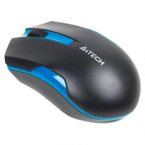 Миша бездротова A4Tech G3-200N USB V-Track Black/Blue