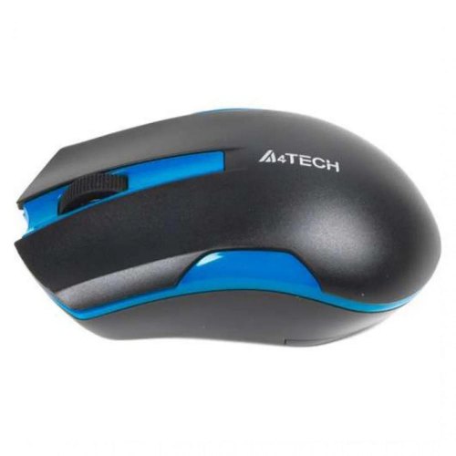 Миша бездротова A4Tech G3-200N USB V-Track Black/Blue