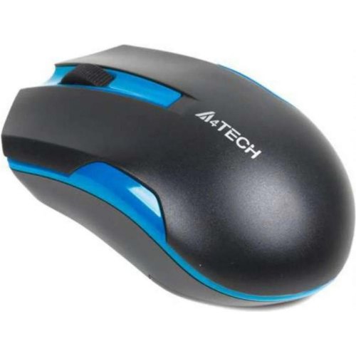 Миша бездротова A4Tech G3-200N USB V-Track Black/Blue