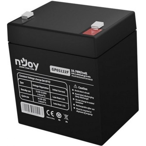 Акумуляторна батарея Njoy GP05122F, AGM, 12V, 5Ah (BTVACEUOATF2FCN01B)