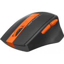 Миша бездротова A4Tech FG30 USB Black/Orange