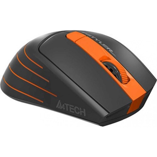 Миша бездротова A4Tech FG30 USB Black/Orange