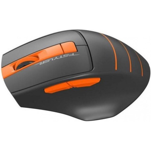 Миша бездротова A4Tech FG30 USB Black/Orange