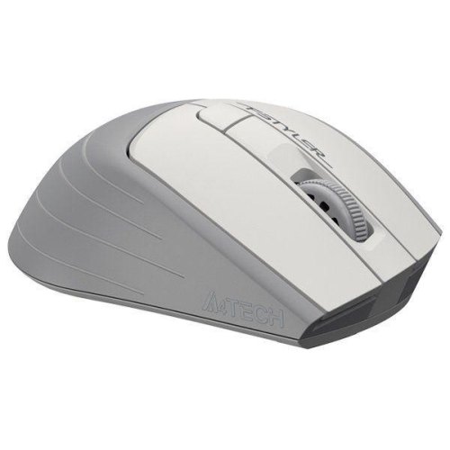 Миша бездротова A4Tech FG30 Grey/White