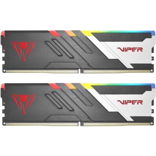 Модуль пам'яті Patriot Viper Venom RGB 64GB(2x32GB) DDR5 6000MHz (PVVR564G600C36K)