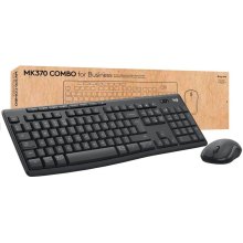 Комплект бездротовий (клавіатура, миша) Logitech MK370 Graphite (920-012077)
