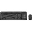 Комплект бездротовий (клавіатура, миша) Promate ProCombo-6 Black