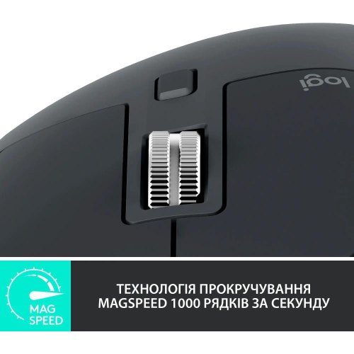 Миша бездротова Logitech MX Master 3S Graphite (910-006559)
