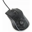 Миша дротова, ігрова Gembird MUSG-RGB-01 Black
