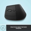 Миша бездротова Logitech Lift Vertical Ergonomic Graphite (910-006474)