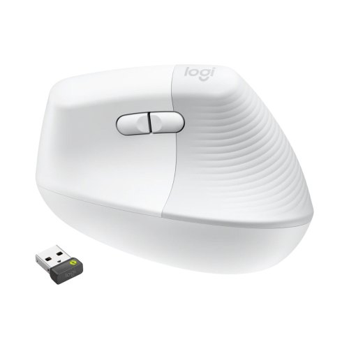 Миша бездротова Logitech Lift Bluetooth Vertical Ergonomic White (910-006496)